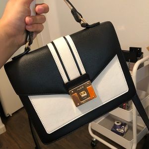 Black and White Aldo Purse